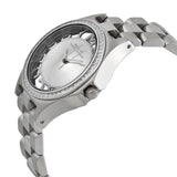 Marc Jacobs Henry Transparent Silver Dial Silver Steel Strap Watch for Women - MBM3337 Authentic Buy Shop Now