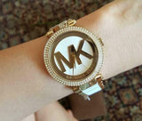 Michael Kors Parker White Dial Two Tone Steel Strap Watch for Women - MK6313 Authentic Buy Shop Now