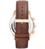 Hugo Boss Navigator Grey Dial Brown Leather Strap Watch for Men - 1513496 Authentic Buy Shop Now