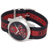 Gucci Le Marche Des Merveilles Blue Red Dial Blue Red Nylon Strap Unisex Watch - YA126493 Authentic Buy Shop Now