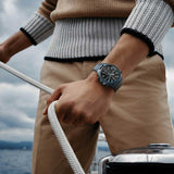Hugo Boss Globetrotter Black Dial Black Steel Strap Watch for Men - 1513824 Authentic Buy Shop Now