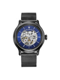 Maserati Epoca Automatic Skeleton Blue Dial Mesh Bracelet Watch For Men - R8823118002 Authentic Buy Shop Now