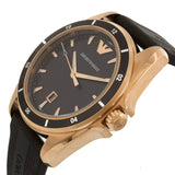 Emporio Armani Sport Quartz Black Dial Black Rubber Strap Watch For Men - AR11101 Authentic Buy Shop Now