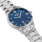 Hugo Boss Governer Blue Dial Silver Steel Strap Watch for Men - 1513487 Authentic Buy Shop Now