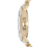 Marc Jacobs Amy Blue Dial Gold Steel Strap Watch for Women - MBM3303 Authentic Buy Shop Now
