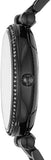 Fossil Carlie Black Dial Black Steel Strap Watch for Women - ES4488 Authentic Buy Shop Now