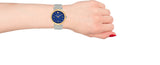 Versace Meander Blue Dial Silver Mesh Bracelet Watch for Women - VELW00520 Authentic Buy Shop Now