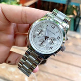 Michael Kors Runway Silver Dial Silver Steel Strap Watch for Women - MK5076 Authentic Buy Shop Now