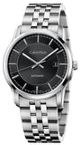 Calvin Klein Infinity Black Dial Silver Steel Strap Watch for Men - K5S34141 Authentic Buy Shop Now