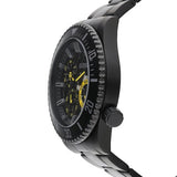 Guess Axel Multifunction Black Dial Black Steel Strap Watch For Men - GW0488G3 Authentic Buy Shop Now