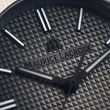 Maurice Lacroix Aikon Automatic Gunmetal Dial Black Rubber Strap Watch For Men - AI6008-PVB00-330-2 Authentic Buy Shop Now