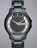Armani Exchange Hampton Chronograph Black Dial Black Steel Strap Watch For Men - AX2189 Authentic Buy Shop Now