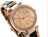 Michael Kors Parker Gold Dial Two Tone Steel Strap Watch for Women - MK5841 Authentic Buy Shop Now