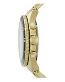 Guess BFF Multifunction Black Dial Gold Steel Strap Watch for Women - W0231L3 Authentic Buy Shop Now
