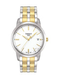 Tissot T Classic Dream White Dial Two Tone Steel Strap Watch for Men - T033.410.22.011.01 Authentic Buy Shop Now