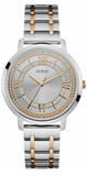 Guess Montauk Silver Dial Two Tone Steel Strap Watch For Women - W0933L6 Authentic Buy Shop Now