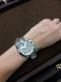 Michael Kors Bradshaw Quartz Silver Dial Silver Steel Strap Watch For Women - MK6320 Authentic Buy Shop Now