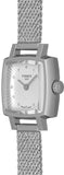 Tissot Lovely Square Silver Dial Silver Mesh Bracelet Watch For Women - T058.109.11.036.00 Authentic Buy Shop Now