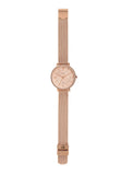 Fossil Jacqueline Quartz Rose Gold Dial Rose Gold Mesh Strap Watch for Women - ES4628 Authentic Buy Shop Now