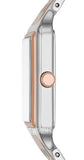 Fossil Raquel Three Hand White Dial Two Tone Steel Strap Watch For Women - ES5222 Authentic Buy Shop Now