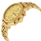 Fossil Boyfriend Chronograph Gold Dial Gold Steel Strap Watch for Women - ES2197 Authentic Buy Shop Now