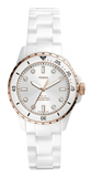 Fossil FB-01 Analog White Dial White Ceramic Strap Watch for Women - CE1107 Authentic Buy Shop Now
