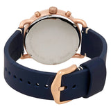 Fossil The Commuter Blue Dial Blue Leather Strap Watch for Men - FS5404 Authentic Buy Shop Now
