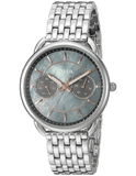 Fossil Tailor Mother of Pearl Black Dial Silver Steel Strap Watch for Women - ES3911 Authentic Buy Shop Now