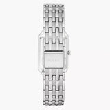 Fossil Raquel Three Hand Date White Dial Silver Steel Strap Watch for Women - ES5221 Authentic Buy Shop Now