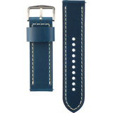 Fossil Machine Chronograph Blue Dial Blue Leather Strap Watch for Men - FS5262 Authentic Buy Shop Now