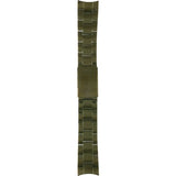 Fossil Grant Chronograph Olive Green Dial Green Steel Strap Watch for Men - FS5375 Authentic Buy Shop Now