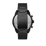 Fossil Bronson Chronograph Black Dial Black Steel Strap Watch for Men - FS5876 Authentic Buy Shop Now