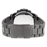 Fossil Grant Chronograph Blue Dial Grey Steel Strap Watch for Men - FS4831 Authentic Buy Shop Now