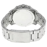 Fossil Grant Chronograph Black Dial Silver Steel Strap Watch for Men - FS4736 Authentic Buy Shop Now