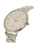 Fossil Jacqueline White Dial Silver Steel Strap Watch for Women - ES3969 Authentic Buy Shop Now