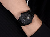 Fossil Townsman Multi Function Mechanical Black Dial Black Steel Strap Watch for Men - ME3062 Authentic Buy Shop Now