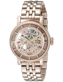 Fossil Boyfriend Automatic Skeleton Rose Gold Dial Rose Gold Steel Strap Watch for Women - ME3065 Authentic Buy Shop Now