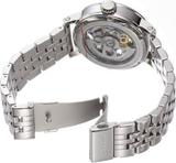 Fossil Boyfriend Automatic Skeleton Silver Dial Silver Steel Strap Watch for Women - ME3067 Authentic Buy Shop Now