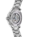 Fossil Modern Machine Automatic Silver Dial Silver Steel Strap Watch for Men - ME3081 Authentic Buy Shop Now