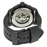 Fossil Modern Machine Automatic Skeleton Grey Dial Black Steel Strap Watch for Men - ME3134 Authentic Buy Shop Now