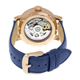 Fossil Original Boyfriend Skeleton White Dial Blue Leather Strap Watch for Women - ME3086 Authentic Buy Shop Now