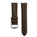Fossil Grant Chronograph White Dial Brown Leather Strap Watch for Men - FS4735 Authentic Buy Shop Now