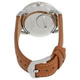 Fossil Tailor Date-Day Quartz Blue Dial Brown Leather Strap Watch for Women - ES4257 Authentic Buy Shop Now