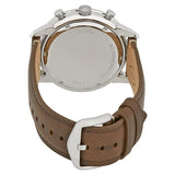 Fossil Townsman Chronograph Black Dial Brown Leather Strap Watch for Men - FS5280 Authentic Buy Shop Now