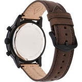 Fossil Townsman Chronograph Black Dial Brown Leather Strap Watch for Men - FS5437 Authentic Buy Shop Now