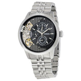 Fossil Townsman Multifunction Black Dial Silver Steel Strap Watch for Men - ME1135 Authentic Buy Shop Now