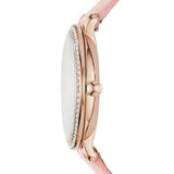 Fossil Jacqueline White Dial Pink Leather Strap Watch for Women - ES4303 Authentic Buy Shop Now