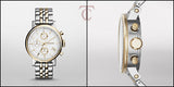 Fossil Original Boyfriend Analog White Dial Two Tone Steel Strap Watch for Women - ES3746 Authentic Buy Shop Now