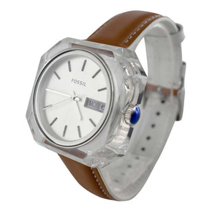 Fossil Candy White Dial Brown Leather Strap Watch for Women - ES3538 Authentic Buy Shop Now