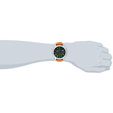 Fossil Grant Chronograph Green Dial Brown Leather Strap Watch for Men - FS4918 Authentic Buy Shop Now